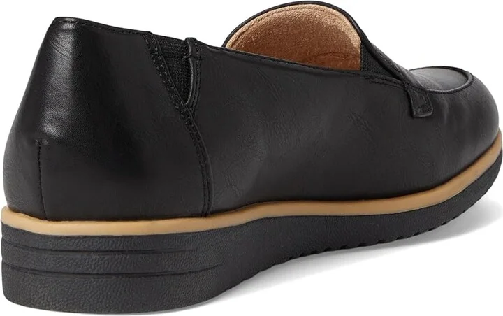Naturalizer SOUL Naturalizer - Idea-Moc Women's Flat Shoes Black Faux Leather : 10 M (B) - Image 4