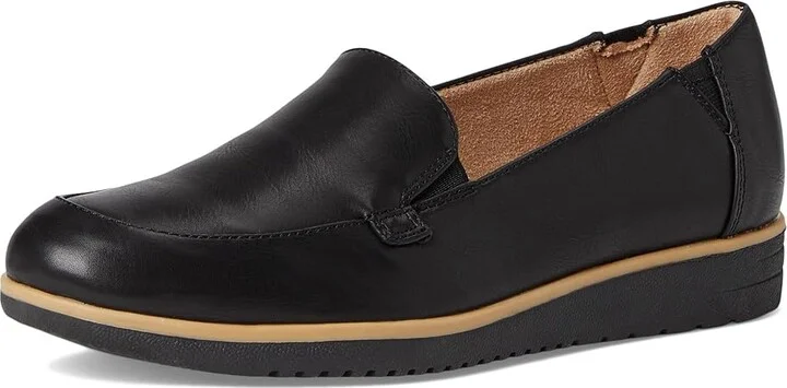 Naturalizer SOUL Naturalizer - Idea-Moc Women's Flat Shoes Black Faux Leather : 10 M (B) - Image 5