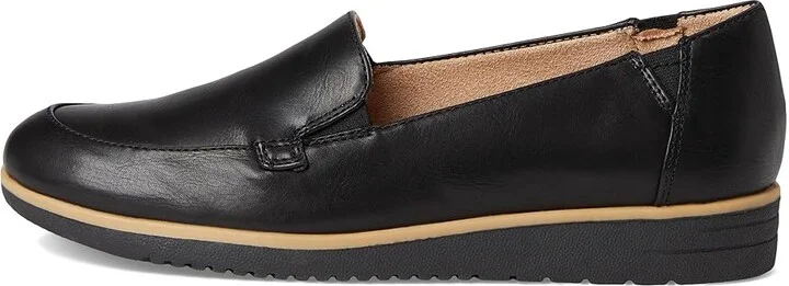 Naturalizer SOUL Naturalizer - Idea-Moc Women's Flat Shoes Black Faux Leather : 10 M (B) - Image 6