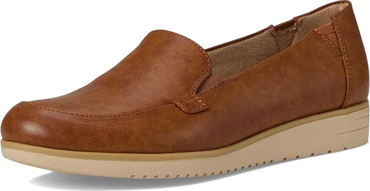 Naturalizer SOUL Naturalizer - Idea-Moc Women's Flat Shoes Gingerbread Brown Faux Leather : 5.5 M (B) - Image 5