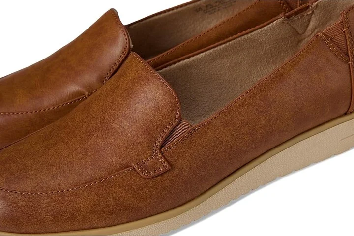 Naturalizer SOUL Naturalizer - Idea-Moc Women's Flat Shoes Gingerbread Brown Faux Leather : 5.5 M (B) - Image 7