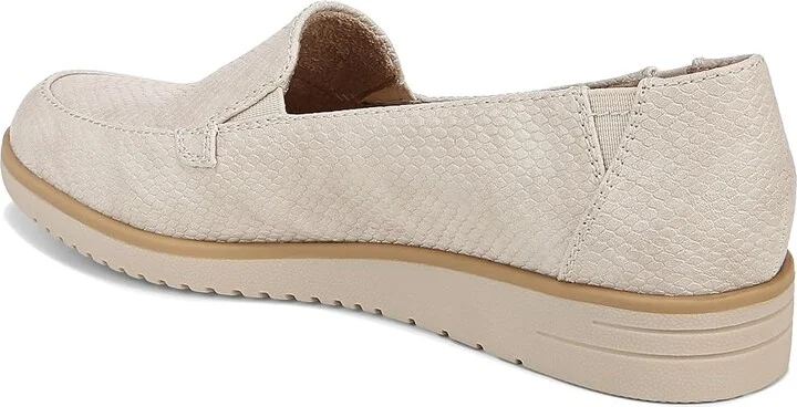 Naturalizer SOUL Naturalizer - Idea-Moc Women's Flat Shoes Light Beige Faux Leather : 7 M (B) - Image 4