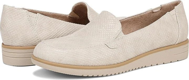 Naturalizer SOUL Naturalizer - Idea-Moc Women's Flat Shoes Light Beige Faux Leather : 7 M (B) - Image 5