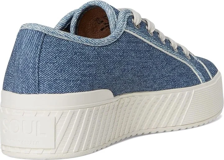Naturalizer Soul Naturalizer Iliana Women's Shoes Denim Blue Faux Leather : 7 M (B) - Image 4