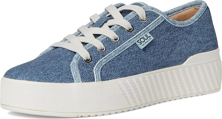 Naturalizer Soul Naturalizer Iliana Women's Shoes Denim Blue Faux Leather : 7 M (B) - Image 5