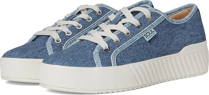 Naturalizer Soul Naturalizer Iliana Women's Shoes Denim Blue Faux Leather : 7 M (B)