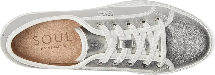 Naturalizer Soul Naturalizer Iliana Women's Shoes Silver Faux Leather : 6 M (B) - Image 2