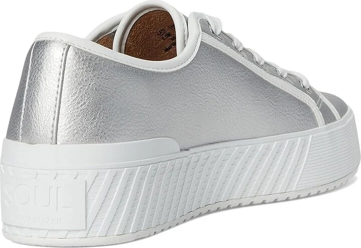 Naturalizer Soul Naturalizer Iliana Women's Shoes Silver Faux Leather : 6 M (B) - Image 4