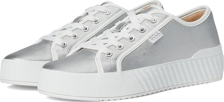 Naturalizer Soul Naturalizer Iliana Women's Shoes Silver Faux Leather : 6 M (B)