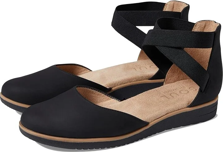 Naturalizer SOUL Naturalizer - Intro Women's Shoes Black Synthetic Nubuck : 9.5 W (C)