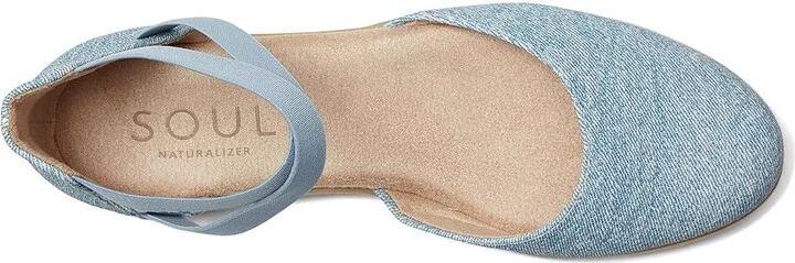 Naturalizer Soul Naturalizer Intro Women's Shoes Light Denim Fabric : 9 M (B), Nubuck/Synthetic - Image 2