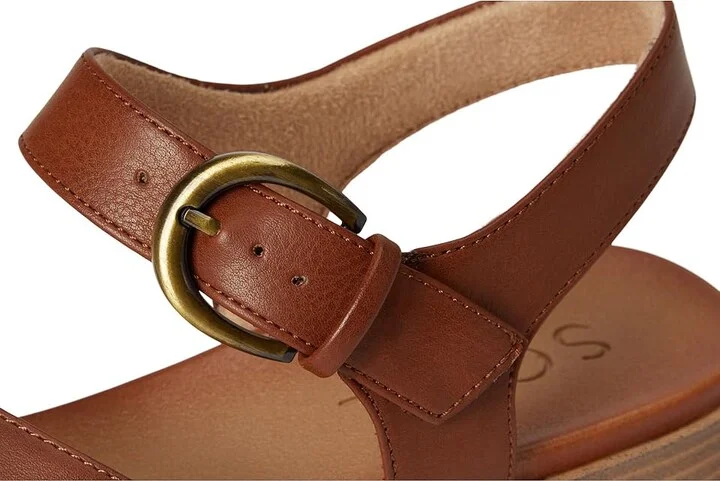 Naturalizer SOUL Naturalizer Jayvee Women's Wedge Shoes Brown Faux Leather : 8 M (B), Synthetic - Image 7