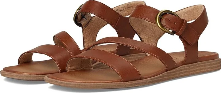Naturalizer SOUL Naturalizer Jayvee Women's Wedge Shoes Brown Faux Leather : 8 M (B), Synthetic
