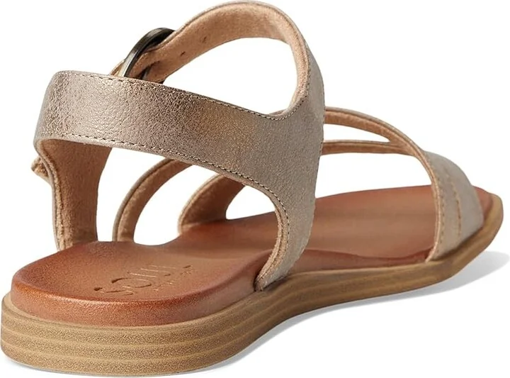 Naturalizer SOUL Naturalizer Jayvee Women's Wedge Shoes Metallic Mauve Faux Leather : 6 M (B), Synthetic - Image 4