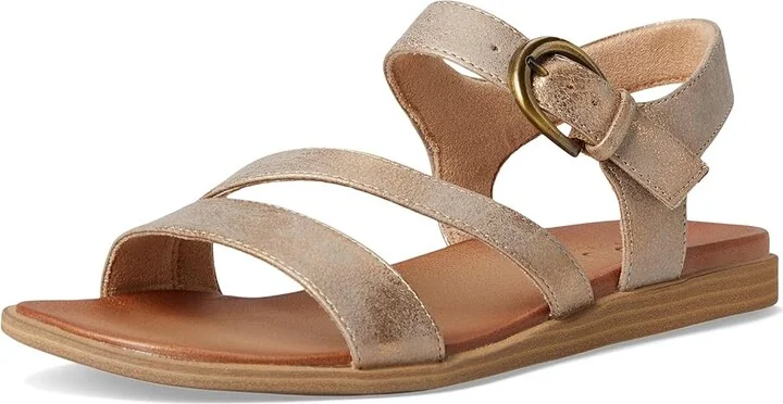Naturalizer SOUL Naturalizer Jayvee Women's Wedge Shoes Metallic Mauve Faux Leather : 6 M (B), Synthetic - Image 5