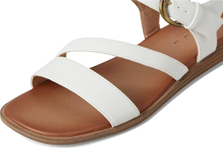Naturalizer SOUL Naturalizer Jayvee Women's Wedge Shoes White Faux Leather : 9 M (B), Synthetic - Image 7