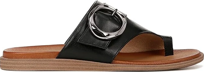 Naturalizer SOUL Naturalizer - Joanie Thongs Women's Sandals Black Faux Leather : 6.5 M (B), Rubber - Image 7