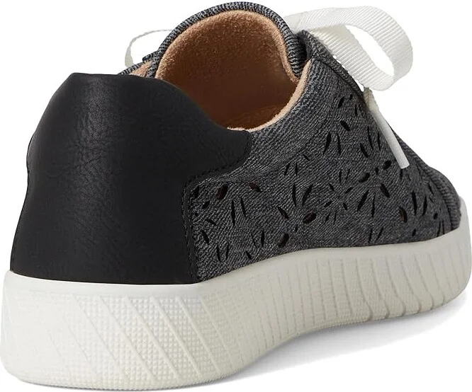 Naturalizer Soul Naturalizer Neela Perfect Women's Shoes Black Denim Pattern Faux Leather : 5 M (B) - Image 4