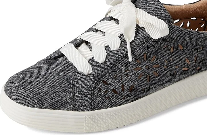 Naturalizer Soul Naturalizer Neela Perfect Women's Shoes Black Denim Pattern Faux Leather : 5 M (B) - Image 7