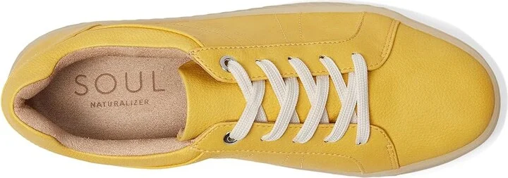 Naturalizer Soul Naturalizer Neela Women's Shoes Yellow Faux Leather : 6.5 M (B), Synthetic - Image 2