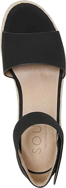 Naturalizer SOUL Naturalizer - Oakley Women's Sandals Black Synthetic : 9 M (B) - Image 2