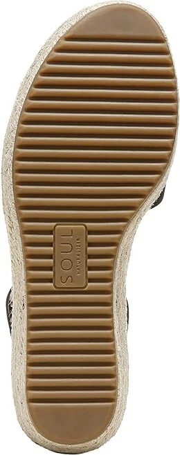 Naturalizer SOUL Naturalizer - Oakley Women's Sandals Black Synthetic : 9 M (B) - Image 3