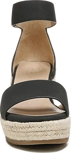 Naturalizer SOUL Naturalizer - Oakley Women's Sandals Black Synthetic : 9 M (B) - Image 5