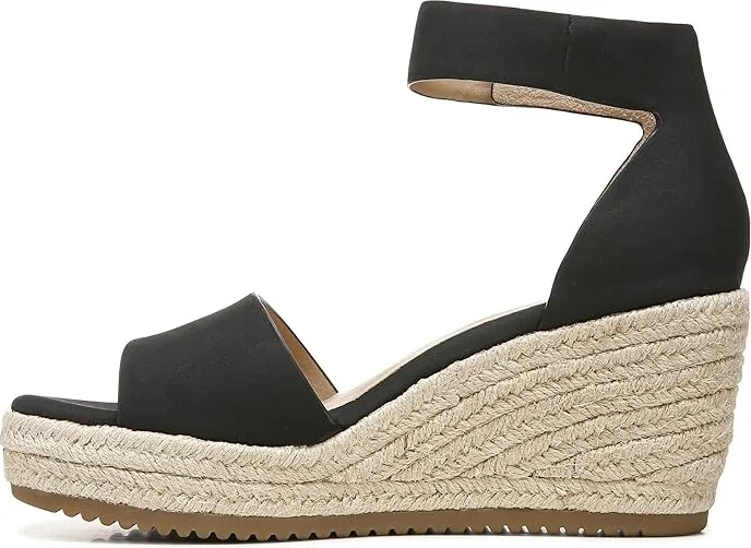 Naturalizer SOUL Naturalizer - Oakley Women's Sandals Black Synthetic : 9 M (B) - Image 6