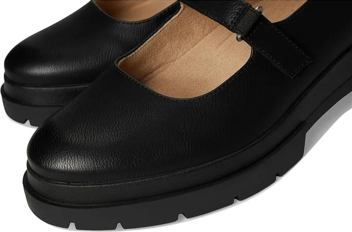 Naturalizer SOUL Naturalizer - Olivet Women's Flat Shoes Black Faux Leather : 8 M (B) - Image 7