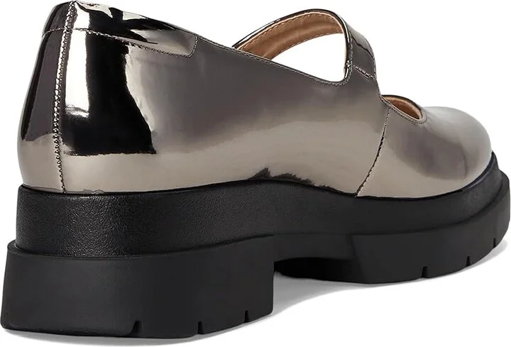 Naturalizer SOUL Naturalizer - Olivet Women's Flat Shoes Pewter Faux Leather : 10 M (B) - Image 4