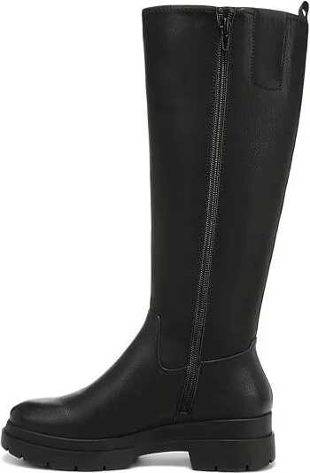 Naturalizer SOUL Naturalizer Orchid - Extra Wide Calf Boot - Water Repellent Women's Boots Black : 8 WW (E), Rubber/Synthetic/Textile - Image 6