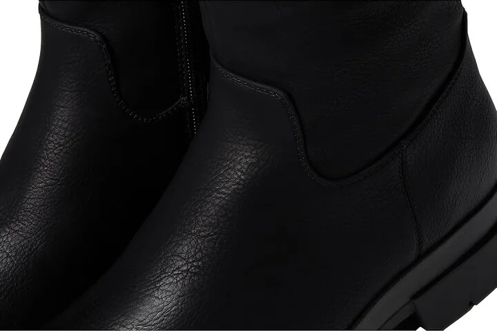 Naturalizer SOUL Naturalizer Orchid - Wide Calf Boot - Water Repellent Women's Boots Black Smooth Synthetic : 7.5 M (B), Nubuck/Rubber - Image 5