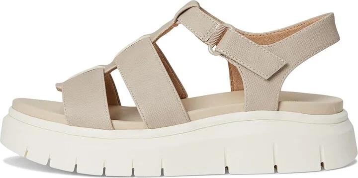 Naturalizer SOUL Naturalizer Pippa Women's Wedge Shoes Dark Porcelain Faux Leather : 6 M (B), Synthetic - Image 6