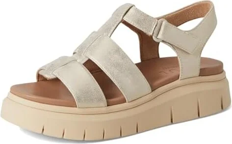 Naturalizer SOUL Naturalizer Pippa Women's Wedge Shoes Gold Faux Leather : 10 M (B), Synthetic - Image 5