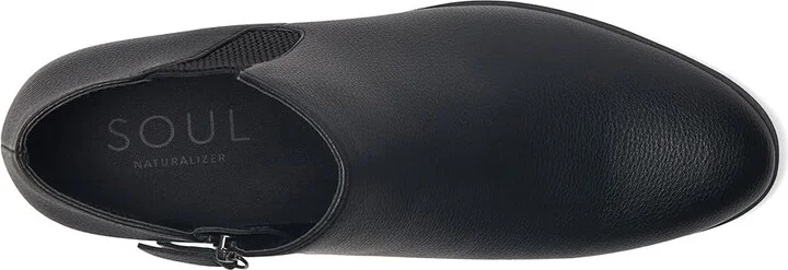 Naturalizer SOUL Naturalizer Respect Women's Boots Black Faux Leather : 10 M (B), Synthetic - Image 2