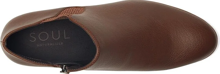 Naturalizer SOUL Naturalizer Respect Women's Boots Cinnamon Faux Leather : 10 M (B), Synthetic - Image 2