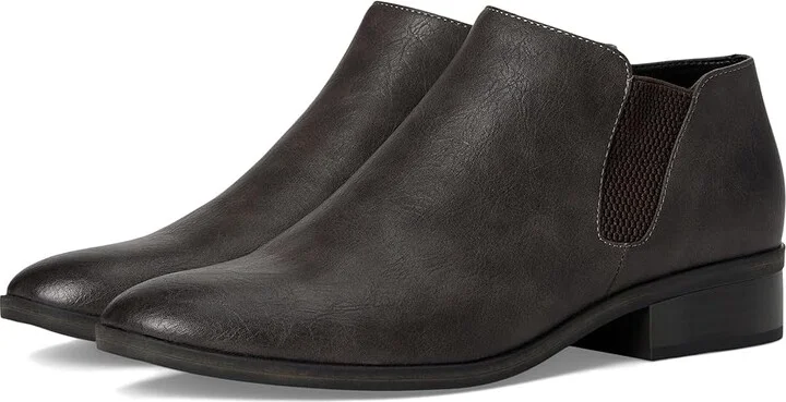 Naturalizer SOUL Naturalizer Respect Women's Boots Smoky Grey Faux Leather : 8.5 W (C), Synthetic