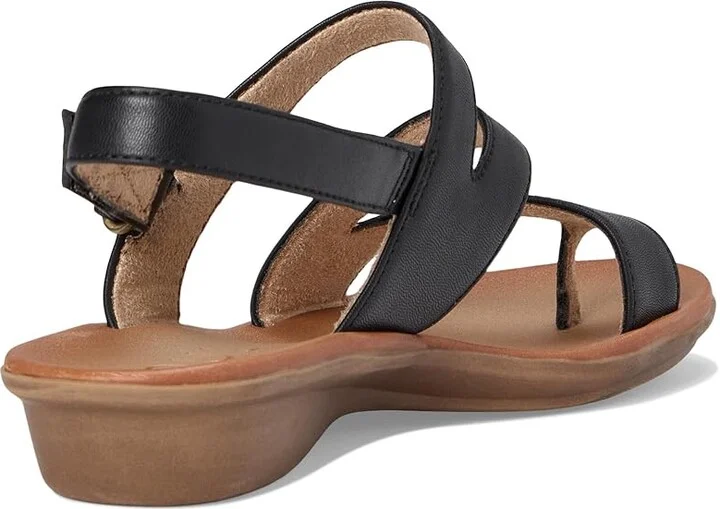 Naturalizer SOUL Naturalizer - Shakina Women's Sandals Black Faux Leather : 6 W (C), Synthetic - Image 4