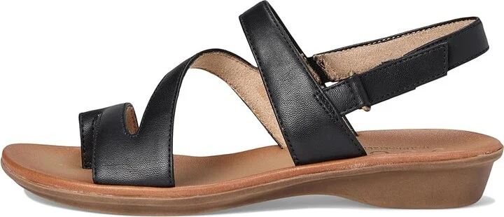 Naturalizer SOUL Naturalizer - Shakina Women's Sandals Black Faux Leather : 6 W (C), Synthetic - Image 6