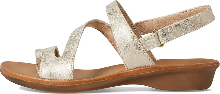 Naturalizer SOUL Naturalizer Shakina Women's Wedge Shoes Gold Faux Leather : 7.5 M (B), Synthetic - Image 6