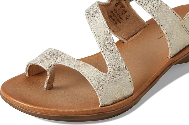 Naturalizer SOUL Naturalizer Shakina Women's Wedge Shoes Gold Faux Leather : 7.5 M (B), Synthetic - Image 7