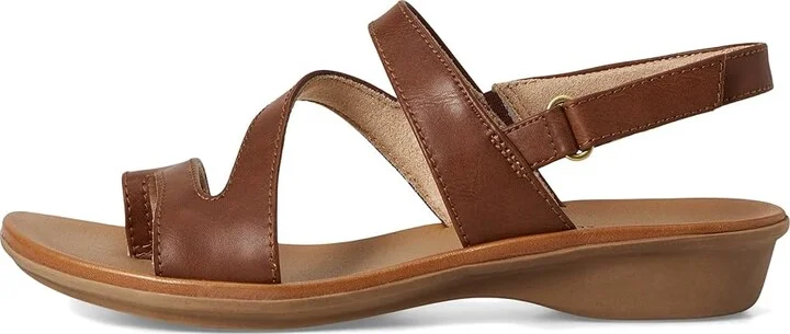 Naturalizer SOUL Naturalizer Shakina Women's Wedge Shoes Toffee Brown Faux Leather : 6 W (C), Synthetic - Image 6