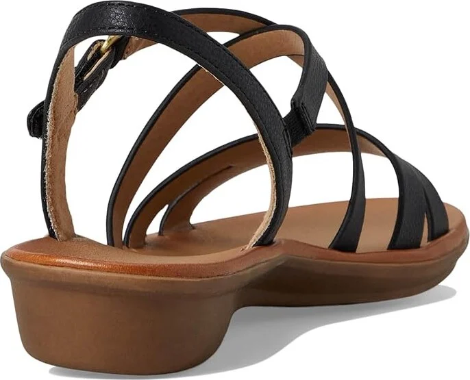 Naturalizer SOUL Naturalizer Shenna Women's Wedge Shoes Black Faux Leather : 6 M (B), Synthetic - Image 4
