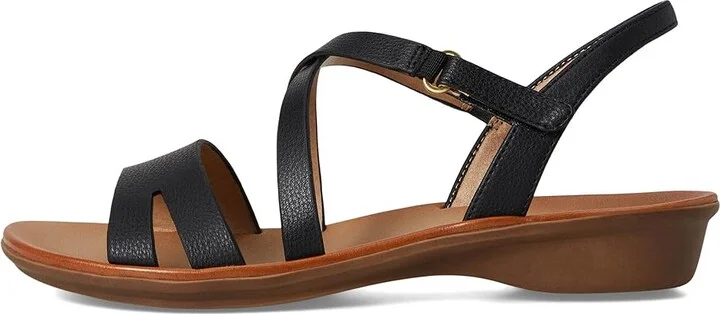 Naturalizer SOUL Naturalizer Shenna Women's Wedge Shoes Black Faux Leather : 6 M (B), Synthetic - Image 6