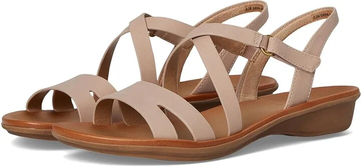 Naturalizer SOUL Naturalizer Shenna Women's Wedge Shoes Vintage Mauve Faux Nubuck : 7 W (C), Synthetic