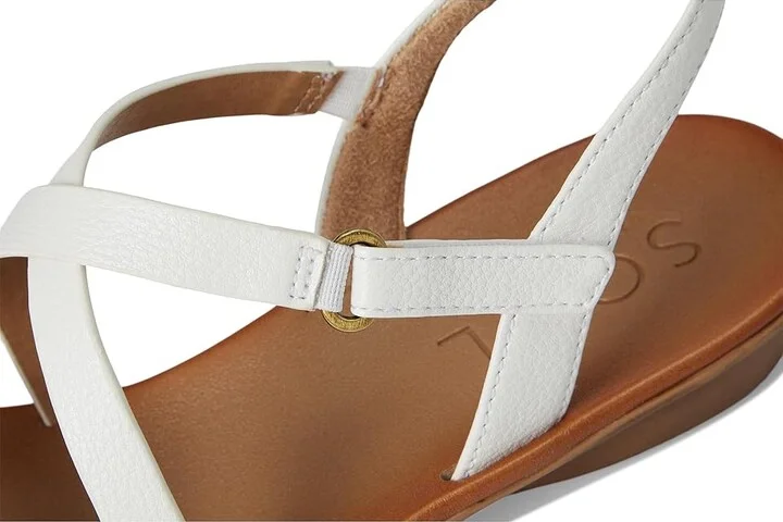 Naturalizer SOUL Naturalizer Shenna Women's Wedge Shoes White Faux Leather : 7.5 M (B), Synthetic - Image 7
