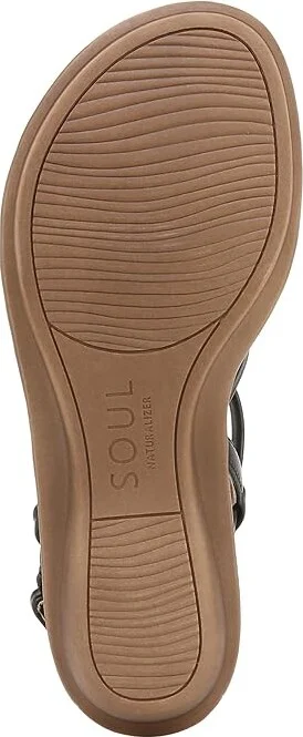 Naturalizer SOUL Naturalizer - Sierra Women's Shoes Black Smooth Faux Leather : 6.5 W (C), Synthetic - Image 3