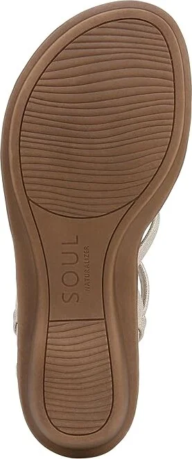 Naturalizer SOUL Naturalizer - Sierra Women's Shoes Gold Faux Leather : 6 W (C), Synthetic - Image 3