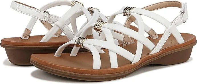 Naturalizer SOUL Naturalizer - Sierra Women's Shoes White Smooth Faux Leather : 11 M (B), Synthetic