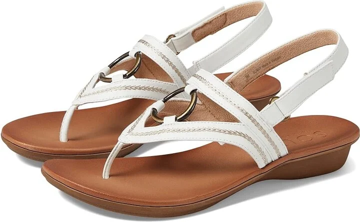 Naturalizer SOUL Naturalizer - Sunny Women's Shoes White Smooth Synthetic : 9.5 M (B)